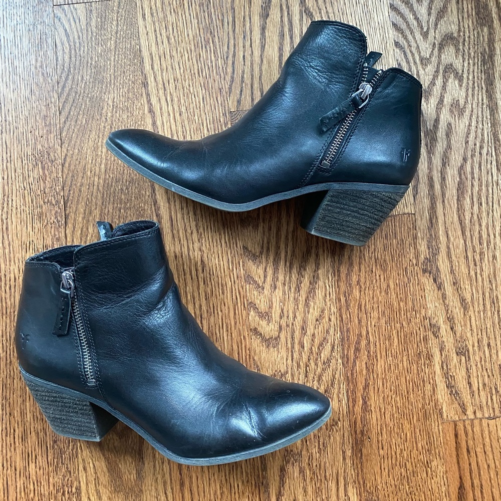 black frye ankle boots